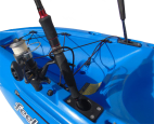 Flush mounted rod holders fitted to the Feelfree Nomad Sport