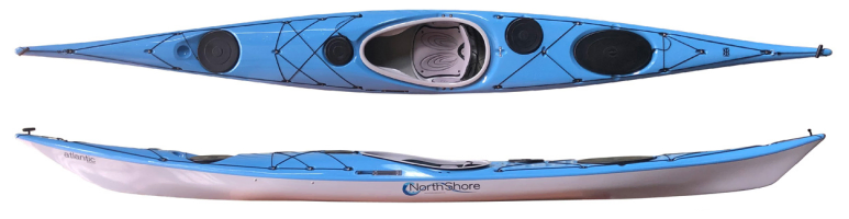 North Shore Atlantic Evolution Composite Sea Kayak day trips or expeditions