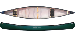 green plastic canoe from nova craft canada