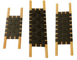 Nova Craft Wood Webbed Canoe Seats, ideal replacement/ additional seats for your open canoe