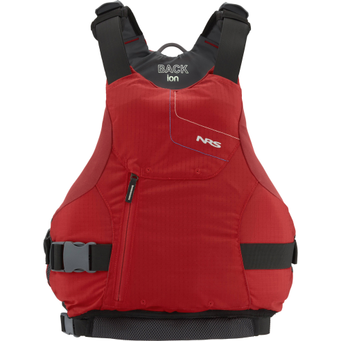NRS Ion 2024 - Red - Low Profile Buoyancy Aid For Sea & Touring Kayaking or Canoeing And SUPing