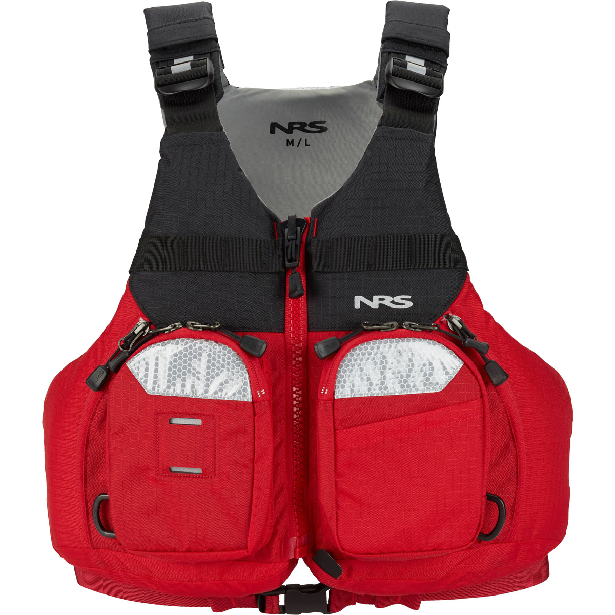 The NRS Odyssey buoyancy aid in the Red colour