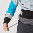 The NRS Stratos features a twin waist to offer layering