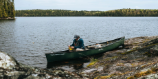 the Penobscot from Old Town is ideal for camping and fishing trips
