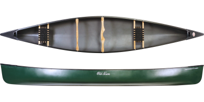 The Green Old Town Penobscot 164 with Wood/Webbed Seats