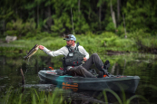 Kayak Angling with the Sportsman PDL 106 from Old Town Kayaks