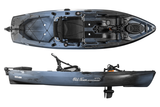 Old Town Sportsman PDL 106 pedal drive fishing kayak