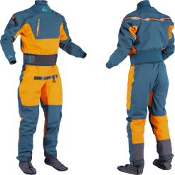 The Palm Atom Suit in the Pine/Tangelo colour