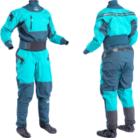 The Palm Atom Womens Suit in the Ceramic/Pine colour