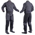 Black and grey whitewater drysuit from Palm equipment