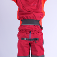 Palm cascade red detailing for 2026 whitewater drysuit