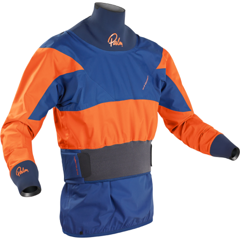 Neoprene necked whitewater paddling jacket