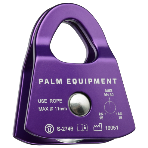 palm branded pulley for whitewater rescue