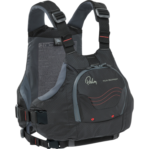 The Palm Riff 2.0 PFD in the Jet Grey colour