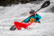 The Palm Riff Rescue is a high performance kayaking rescue PFD
