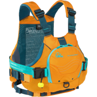 The Palm Riff Rescue whitewater PFD in the Tangelo colour