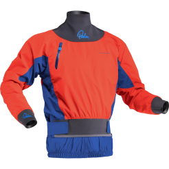 The Palm Zenith Mens Jacket in the Fiesta/Navy colour