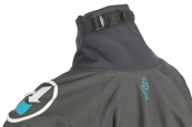 The Peak Freeride Jacket features an adjustable Bioprene neck seal