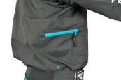 The Peak Freeride Jacket features a zipped chest pocket