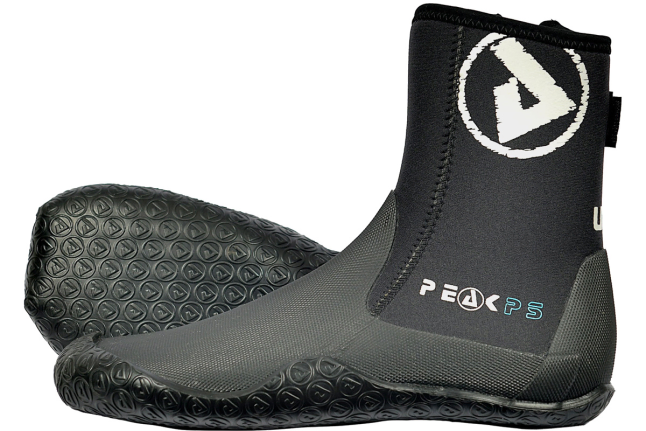 Peak PS Zipped Wetsuit Boots A 4mm Warm Neoprene Paddle Shoe