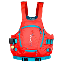 Peak River Guide Whitewater Buoyanacy Aid With Chest Harness - Red 