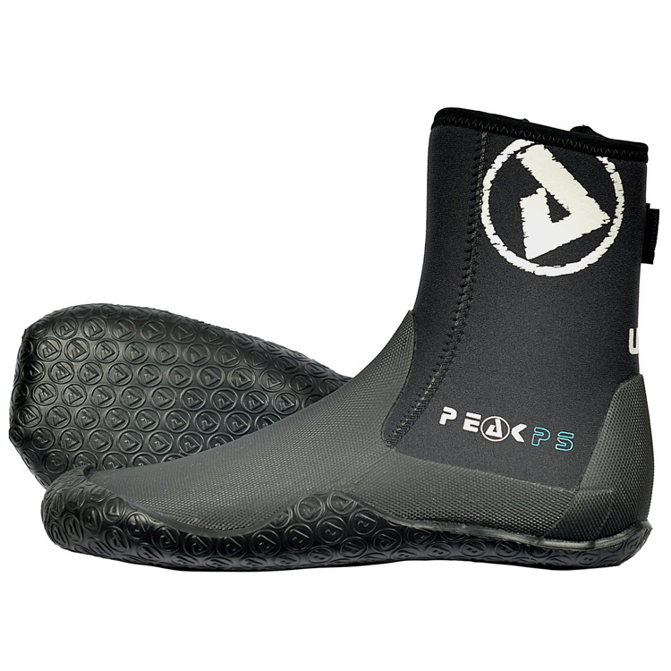 Peak PS Zipped Wetsuit Boots A 4mm Warm Neoprene Paddle Shoe