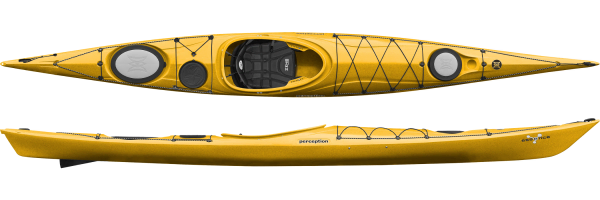 Yellow Essence Plastic Sea Kayak from Perception UK