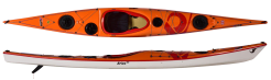 P&H Aries Composite Sea Kayak with planing hull