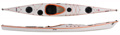 P&H Aries Composite Sea Kayak Playful with strong bow rocker