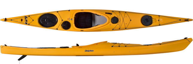A Sunbeam P&H Delphin II 155 with Skeg in CoreLite X