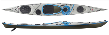 Virgo in the Lightweight build with a greay and turquoise color scheme