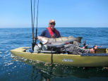 Big fishing on the Hobie Pro Angler 12