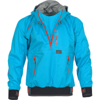 Waterproof and Windproof Peak UK Tourlite Hoody Jacket in Blue
