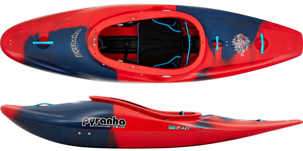 Playful halfslice in last years outfitting from pyranha