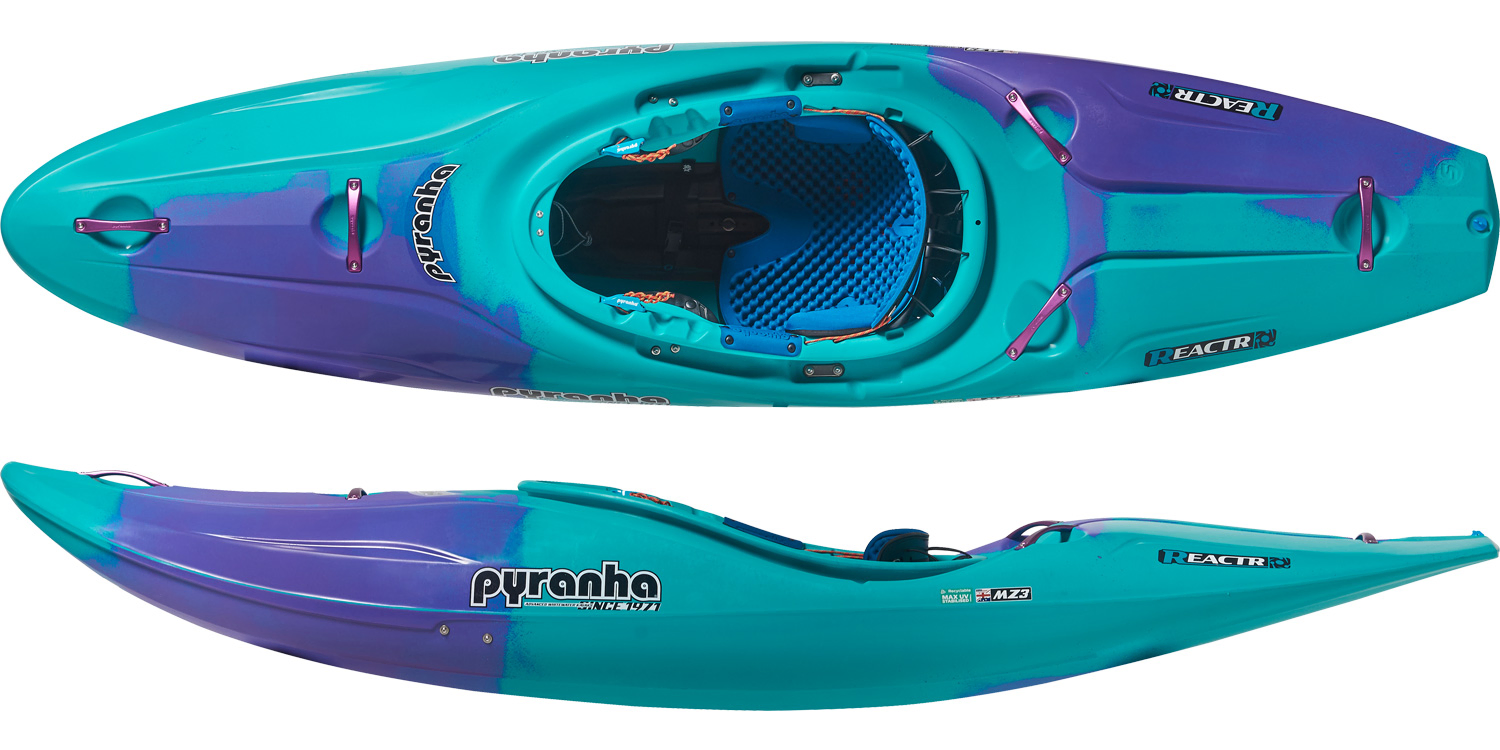 The Pyranha Reactr Elite in the Purple Mint colour