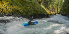 Pyranha Scorch white water kayaks