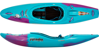 Pyranha Scorch white water kayaks