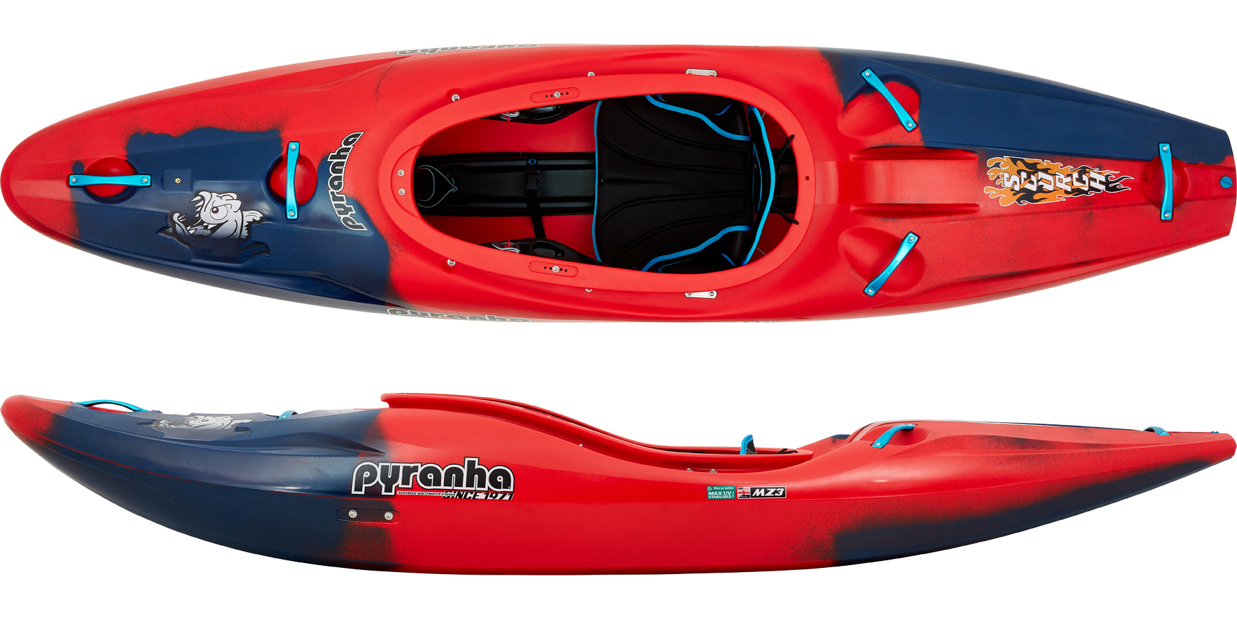 The Pyranha Scorch Stout 2 in Rosella Red