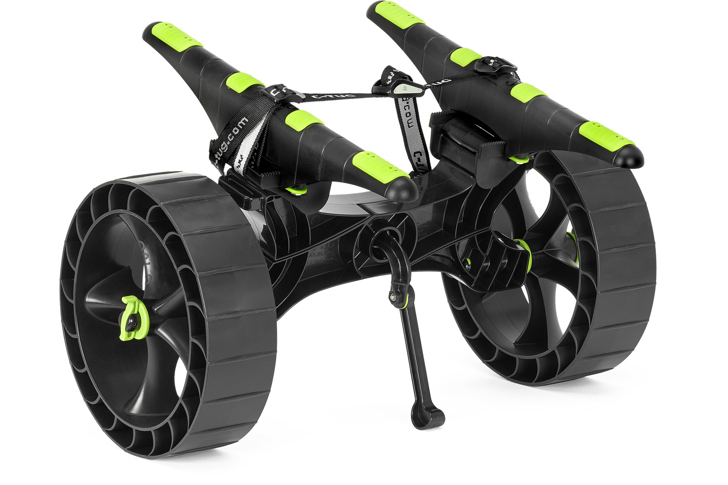 Railblaza C-Tug R With Sandtrakz Wheels Perfect For Cathedral Hulls On Soft Grounds 