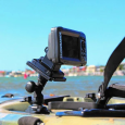 Railblaza R-Lock S Mount in use on a kayak