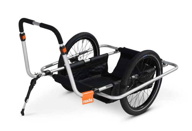 Reacha City Bike Trailer - ideal for urban car free shopping trips