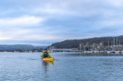 The Riot Brittany 16.5 paddling in the UK