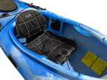 Adjustable comfortable supportive kayak seat
