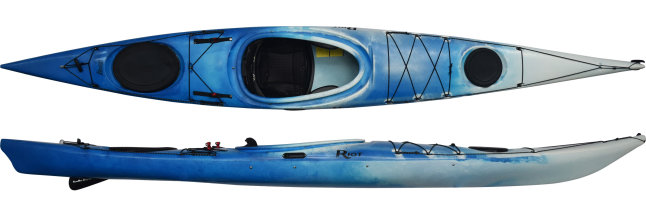 Riot Edge 15 With Skeg touring kayak and light expedition kayak
