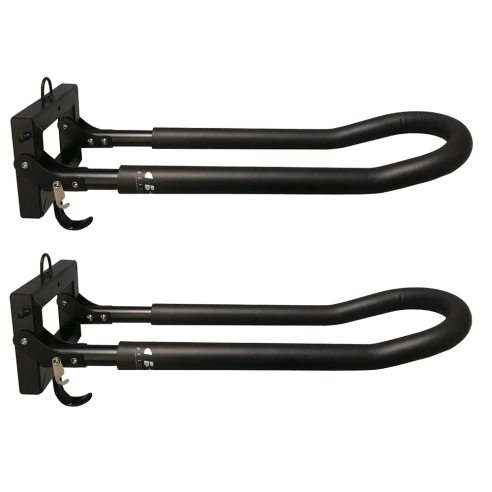 Riot Folding Wall Rack, Flat Lay Storage Rack For One Kayak & One Paddle
