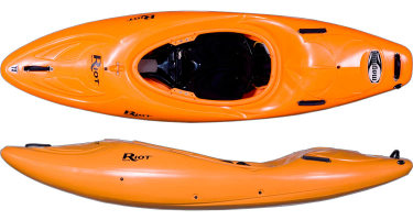 Riot Magnum white water kayaks