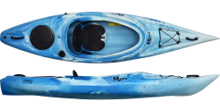 The Riot Quest 10 is designed for relaxed kayaking