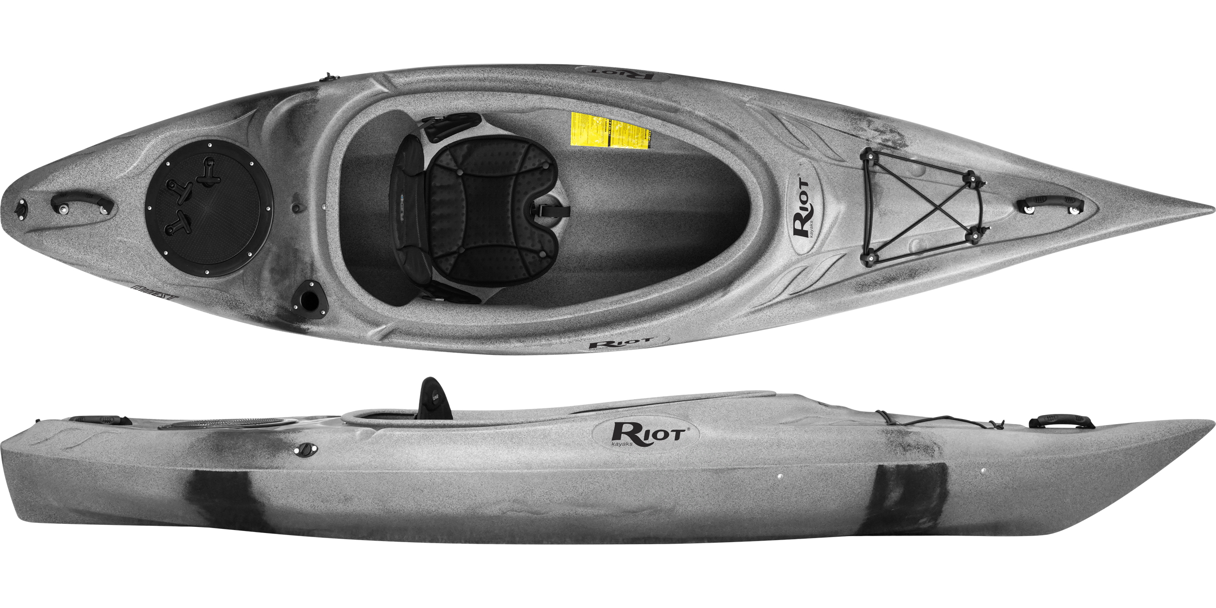 Greyscale touring kayak from Riot Kayaks