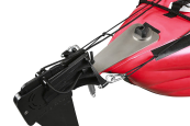 Rudder on the Gumotex Seawave kayak