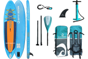 The contents of the Spinera SUP Package